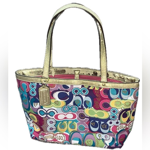 Coach Poppy Mini Purse & Flats, Size 6.5, Rare Limited Edition - Picture 5 of 16